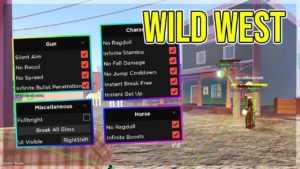 скрипт на The Wild West скрипт на The Wild West