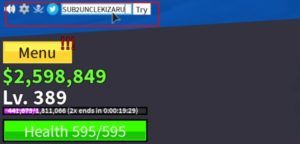 Куда вводить коды Blox Fruits